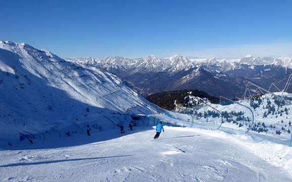 Skifahren in Monte Zoncolan
