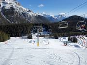 Leichte Piste Cascade am Cascade Chair