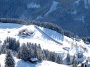 Kostenfreies Übungsgelände mit Förderband Frience oberhalb von Gryon