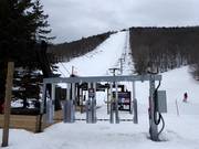 Bear Mountain Quad - 4er Sesselbahn fix geklemmt