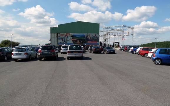 Münster: Anfahrt in Skigebiete und Parken an Skigebieten – Anfahrt, Parken Bottrop (alpincenter)