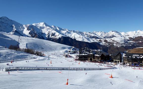 Skigebiete für Anfänger im Département Haute-Garonne – Anfänger Peyragudes