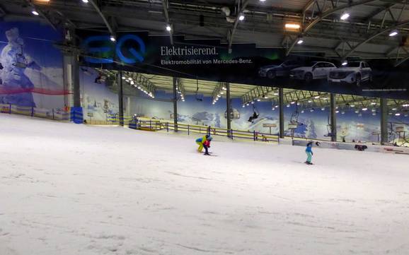 Rhein-Kreis Neuss: Größe der Skigebiete – Größe Alpenpark Neuss
