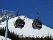 Die moderne 15er-Gondelbahn Štart-Skalnaté pleso