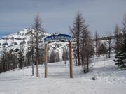 Einfahrt in den Rock Garden