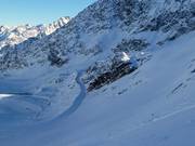 Piste Nr. 33 am Rettenbachferner