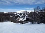 Blick vom Vilina Voda (1841 m) zum Vrh Troglava (2072 m)