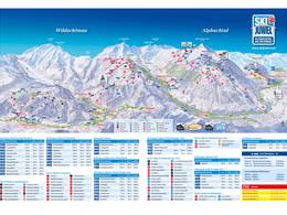 Pistenplan Ski Juwel Alpbachtal Wildschönau