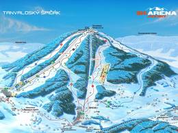 Skigebiet Tanvaldský Špičák