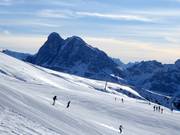 Piste Pfannspitz mit Peitlerkofel