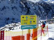 Auch die Tauernrunden sind gut beschildert!