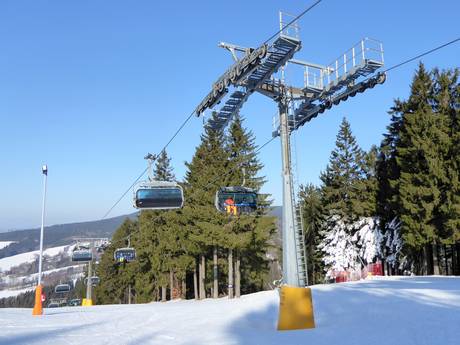 Skilifte/Seilbahnen Mittelsudeten – Lifte/Seilbahnen Deštné