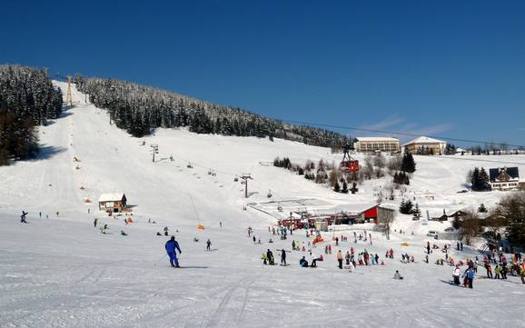 Höchstes Skigebiet im Deutschen Erzgebirge – Skigebiet Fichtelberg – Oberwiesenthal