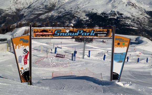 Snowparks Vallée de la Guisane – Snowpark Serre Chevalier – Briançon/Chantemerle/Villeneuve-la-Salle/Le Monêtier-les-Bains