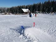Kleiner Funpark im Kinderland