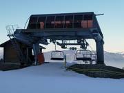 Les Esserts - 4er Sesselbahn fix geklemmt