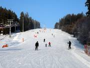 Leichte Piste Jezerní in Lipno
