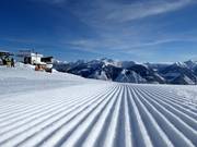 Sehr gute Pistenpräparierung auf der Riesneralm