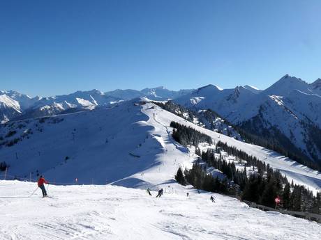 Gastein: Größe der Skigebiete – Größe Dorfgastein/Großarltal