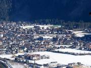 Die Penken- und die Ahornbahn starten direkt in Mayrhofen
