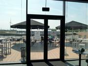 Bei schönem Wetter lockt die Dachterrasse