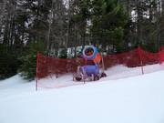 Leistungsfähige Schneekanone im Skigebiet Bjelašnica