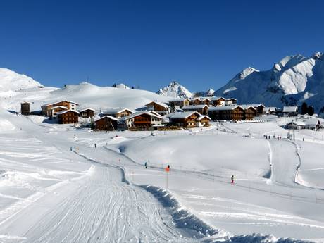 Lechtaler Alpen: Unterkunftsangebot der Skigebiete – Unterkunftsangebot St. Anton/St. Christoph/Stuben/Lech/Zürs/Warth/Schröcken – Ski Arlberg