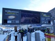 Informationen an der Talstation der Riesnerbahn