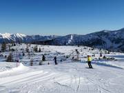 Panoramapisten am Gipfel