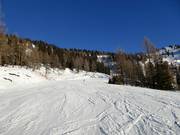 Blaue Abfahrt Richtung Gloneralm Flachauwinkl