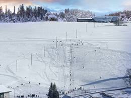Skigebiet in Riffenmatt
