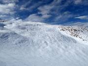 Buckelpiste im Skigebiet Coronet Peak