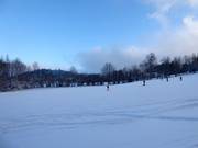 Leichte Piste am Skilift Solla