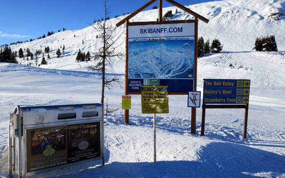 Massive Range: Orientierung in Skigebieten – Orientierung Banff Sunshine
