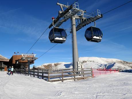 Meraner Land: Größe der Skigebiete – Größe Meran 2000