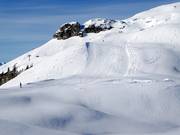 Blick auf die Piste Schafkirche
