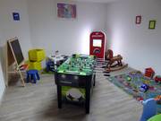 Spielzimmer auf dem Alp Trida Sattel im Restaurant Sattel