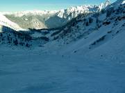 Abfahrt im Lorenzital