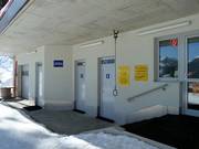 Gepflegte sanitäre Einrichtungen an vielen Liftstationen