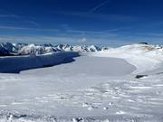 Landschaftsteich für die Beschneiung
