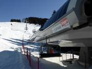 Ellmi's 6er - 6er Hochgeschwindigkeits-Sesselbahn (kuppelbar) mit Sitzheizung