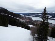 Blick auf den Skiort Åre