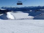 Speicherteich im Skigebiet Sillian