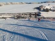 Breite und leichte Piste im Salzwinkel