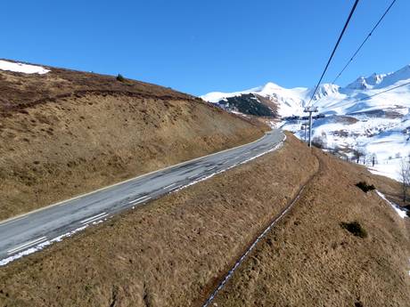 Französische Pyrenäen: Anfahrt in Skigebiete und Parken an Skigebieten – Anfahrt, Parken Peyragudes