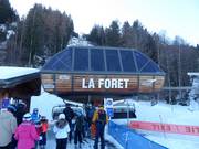 La Forêt - 6er Hochgeschwindigkeits-Sesselbahn (kuppelbar) mit Abdeckhauben