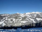 Blick von Gryon zum Chaux Ronde