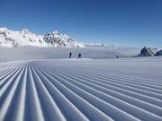 Sehr gute Pistenpräparierung