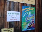 Information zu den Betriebszeiten