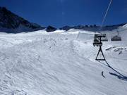 Leichte Piste Fernauferner